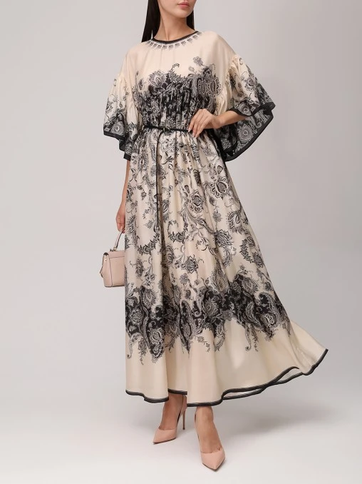 Платье шелковое ZIMMERMANN