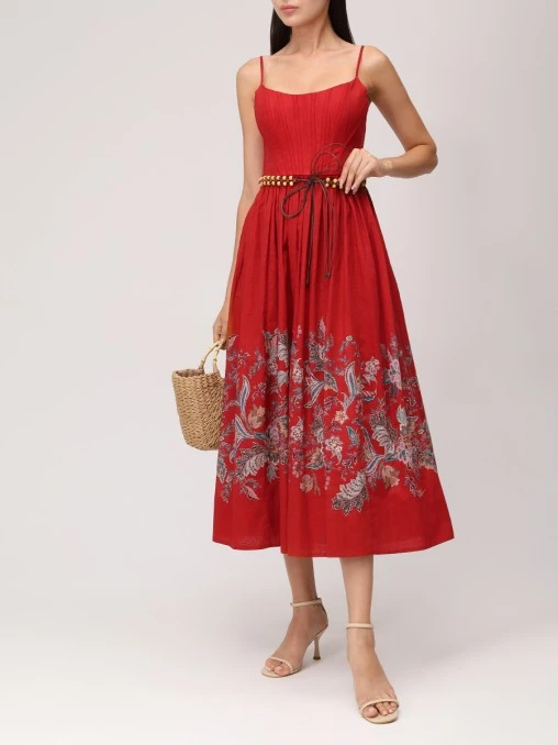 Сарафан хлопковый ZIMMERMANN