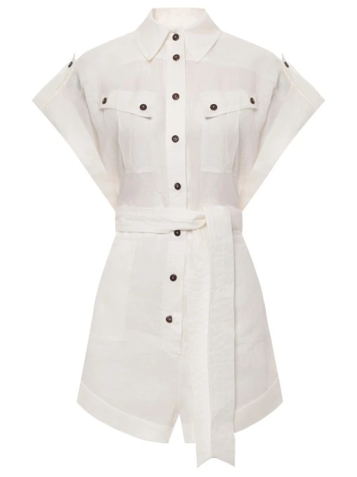 Ромпер льняной ZIMMERMANN