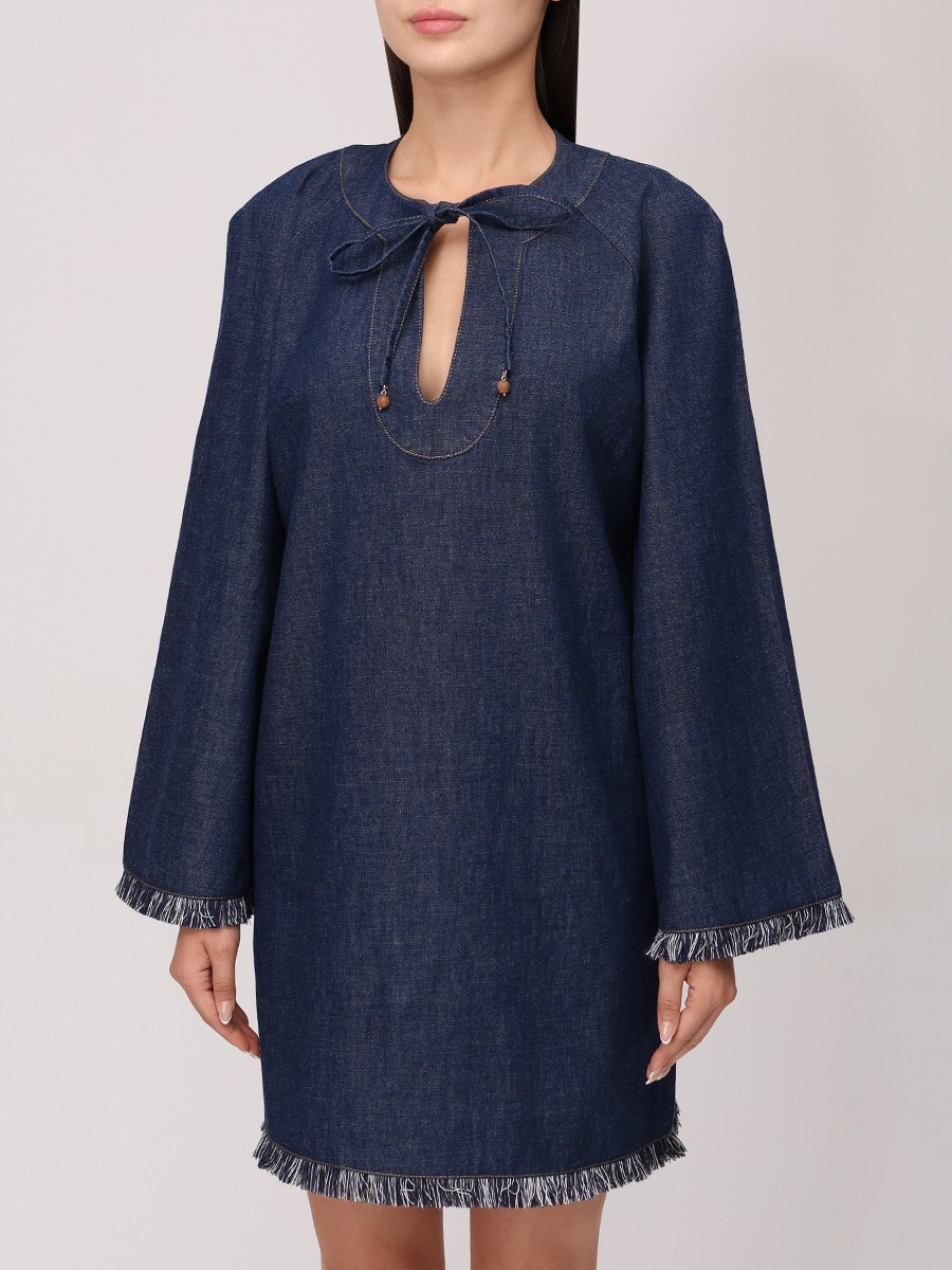 Платье джинсовое