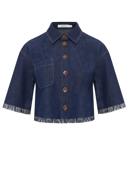 Рубашка джинсовая ZIMMERMANN