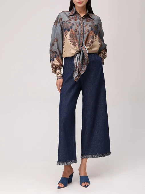 Кюлоты джинсовые ZIMMERMANN