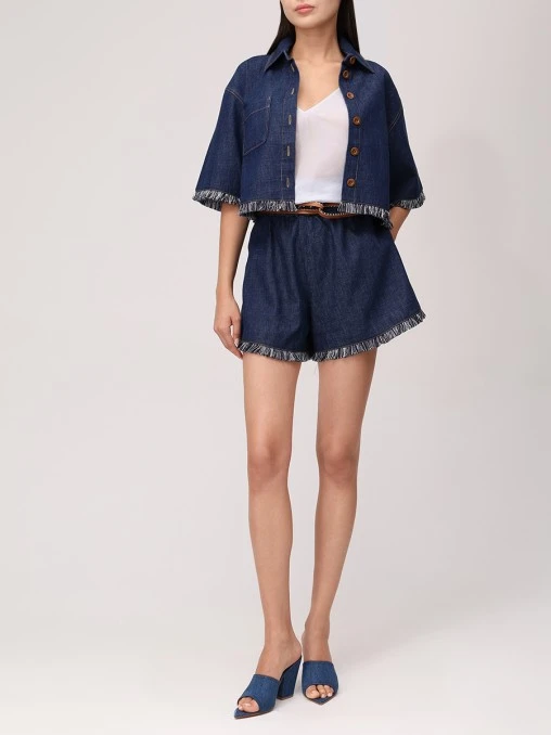 Шорты джинсовые ZIMMERMANN