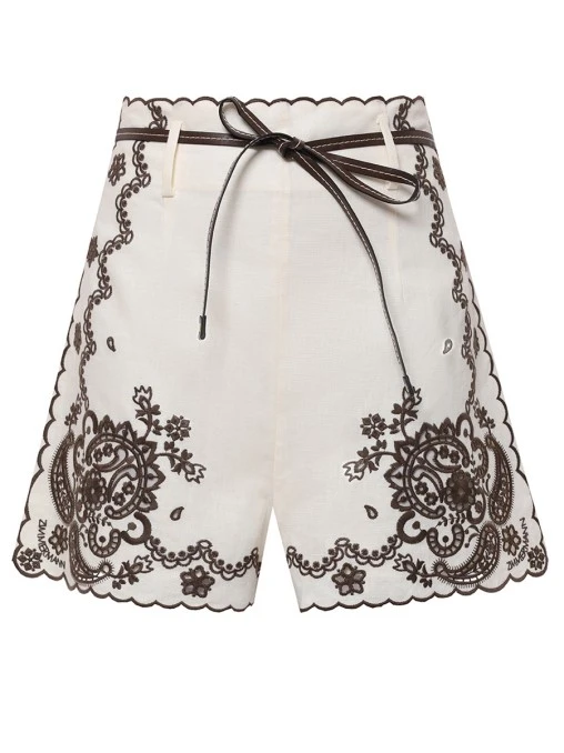 Шорты льняные ZIMMERMANN