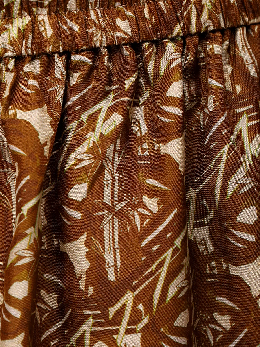 Шорты шелковые