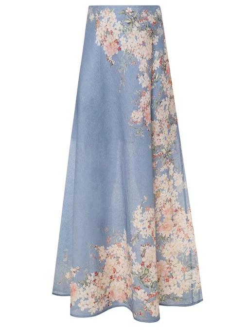 Юбка льняная ZIMMERMANN