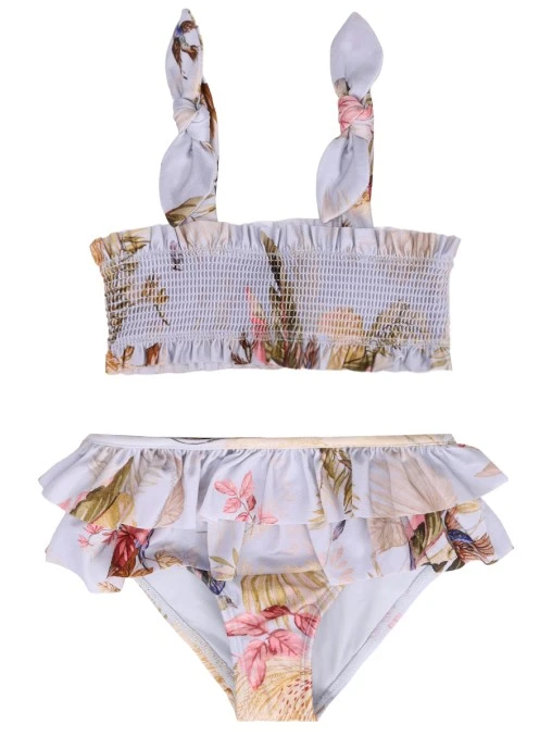 Купальник раздельный с принтом ZIMMERMANN