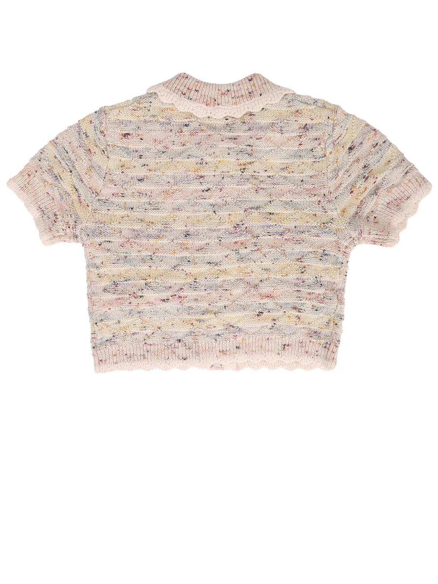 Кардиган из хлопка и вискозы