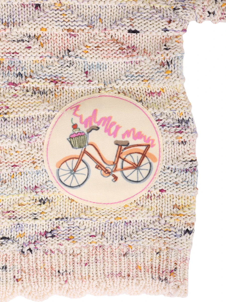 Кардиган из хлопка и вискозы