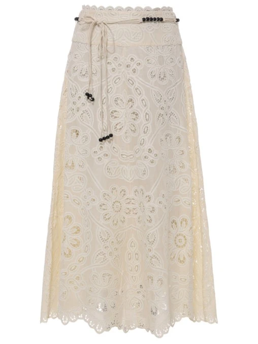 Юбка хлопковая ZIMMERMANN