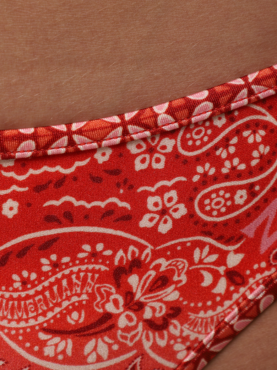 Купальник-бикини с принтом