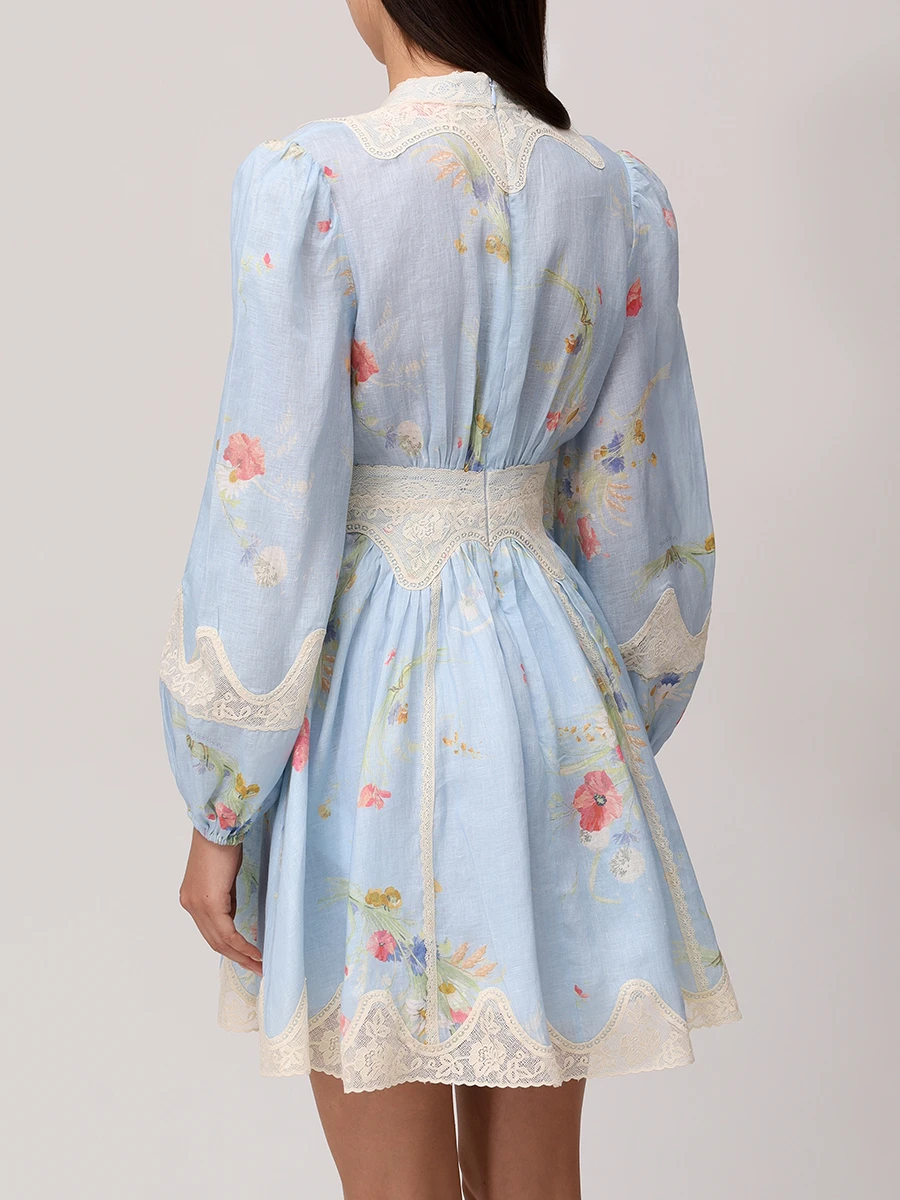 Платье льняное