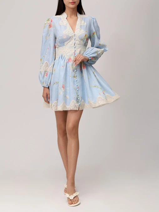 Платье льняное ZIMMERMANN