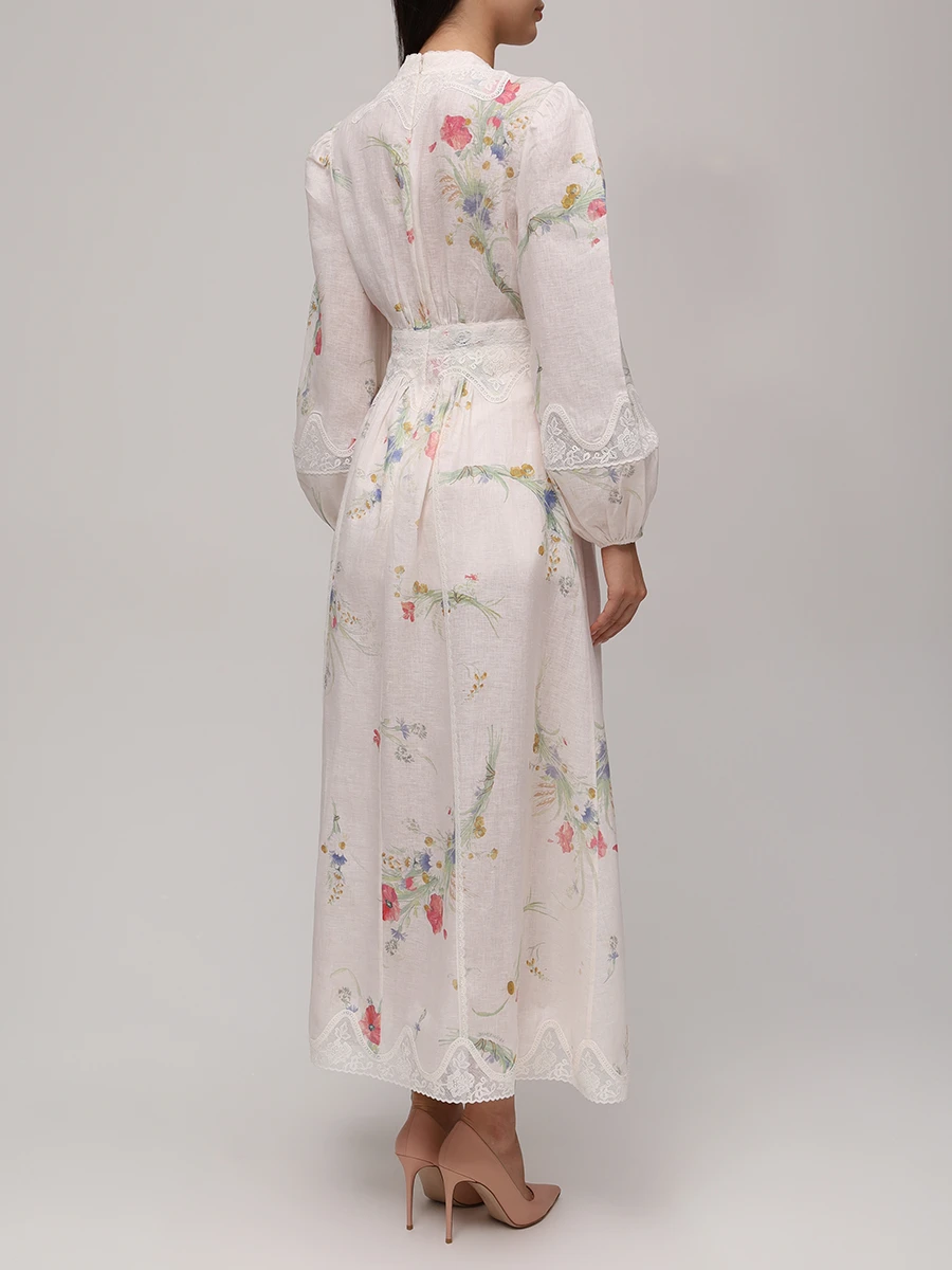 Платье льняное