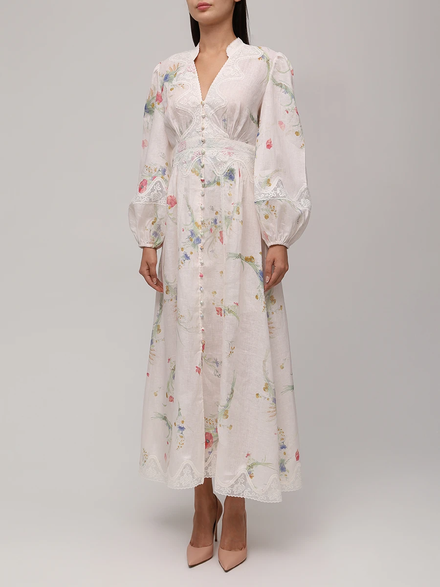 Платье льняное