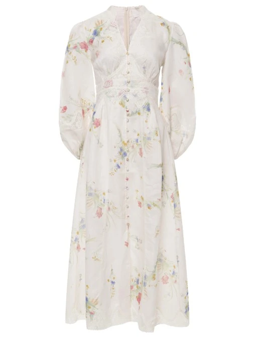 Платье льняное ZIMMERMANN