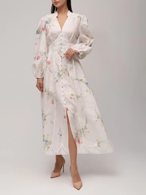 Платье льняное ZIMMERMANN