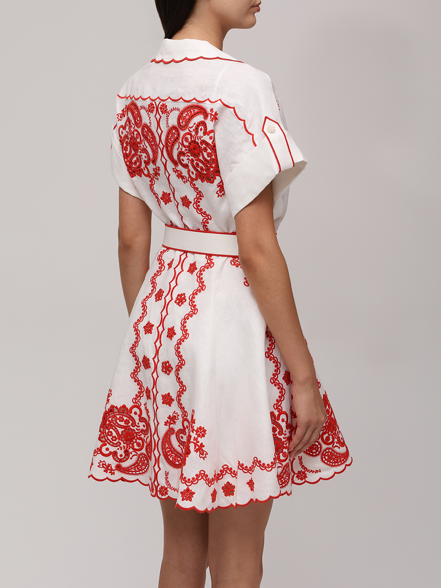 Платье льняное