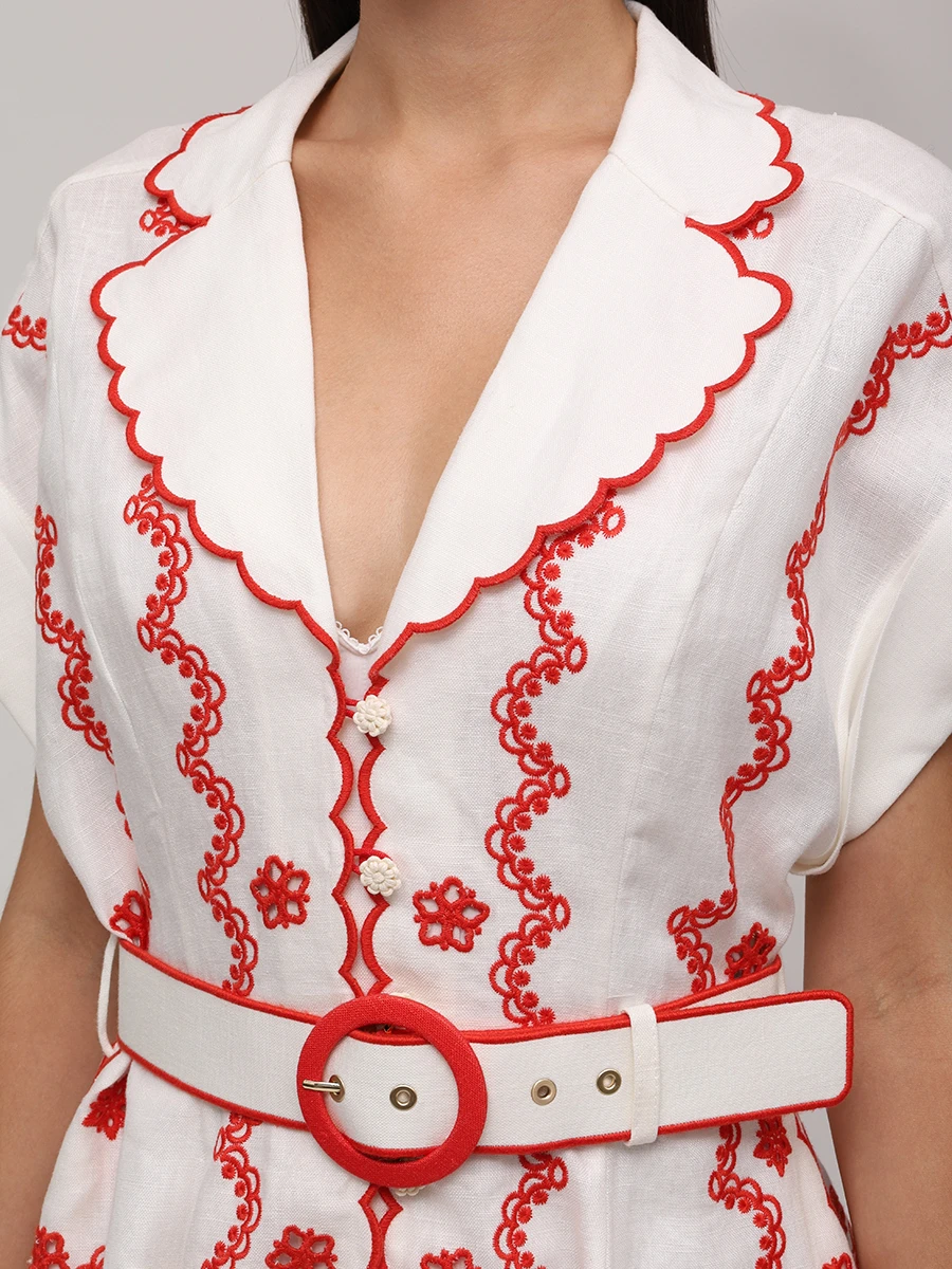 Платье льняное