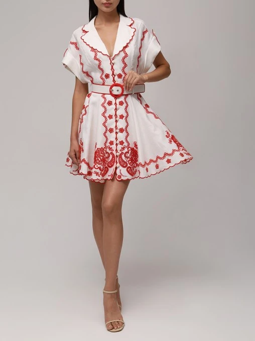 Платье льняное ZIMMERMANN