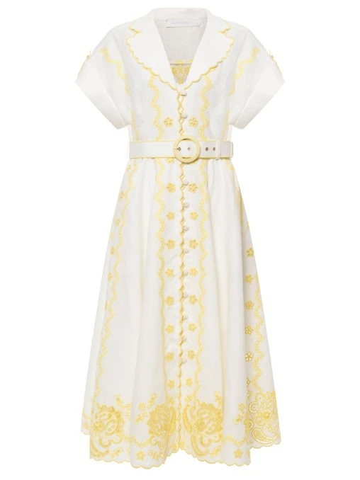 Платье льняное ZIMMERMANN