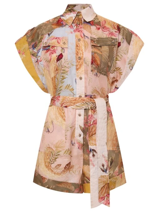 Ромпер льняной ZIMMERMANN