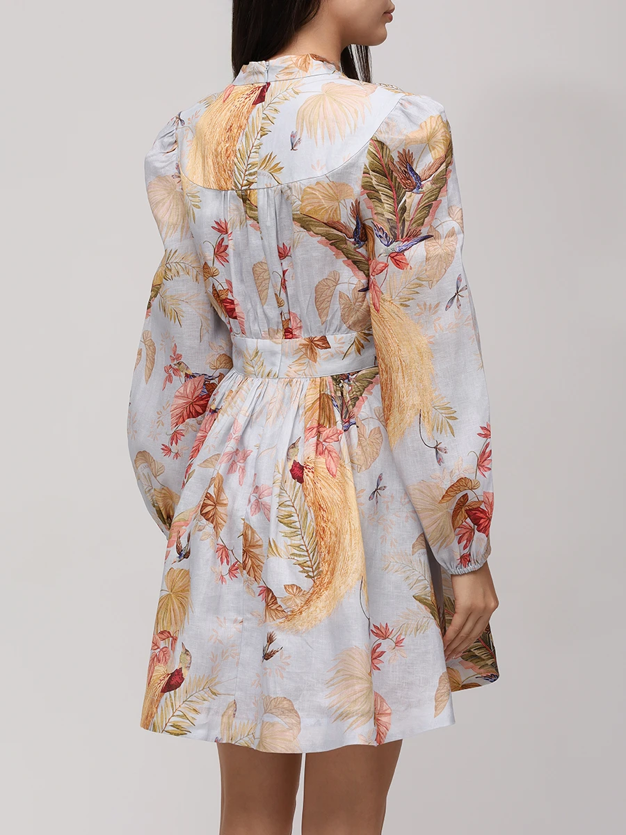 Платье льняное