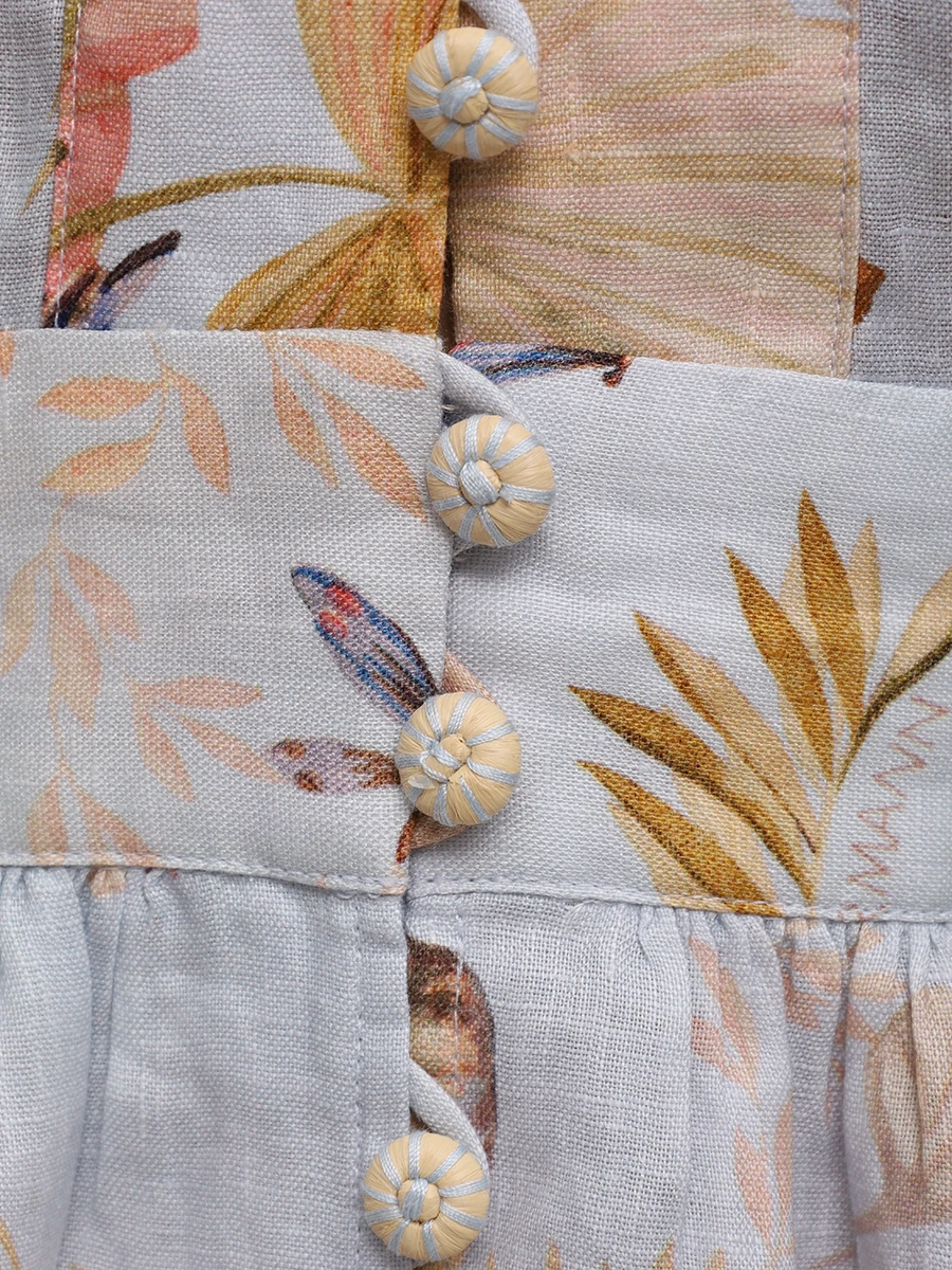 Платье льняное