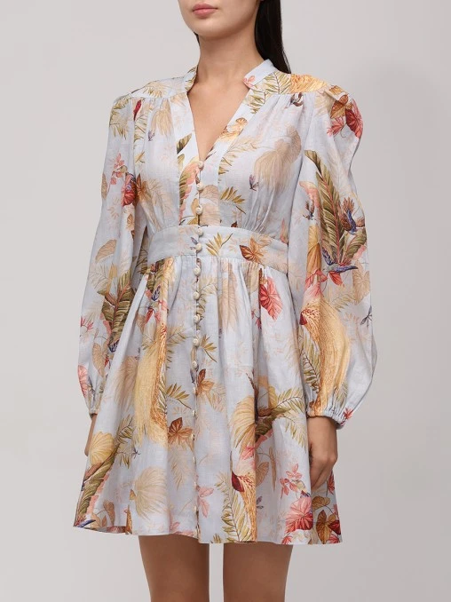 Платье льняное ZIMMERMANN