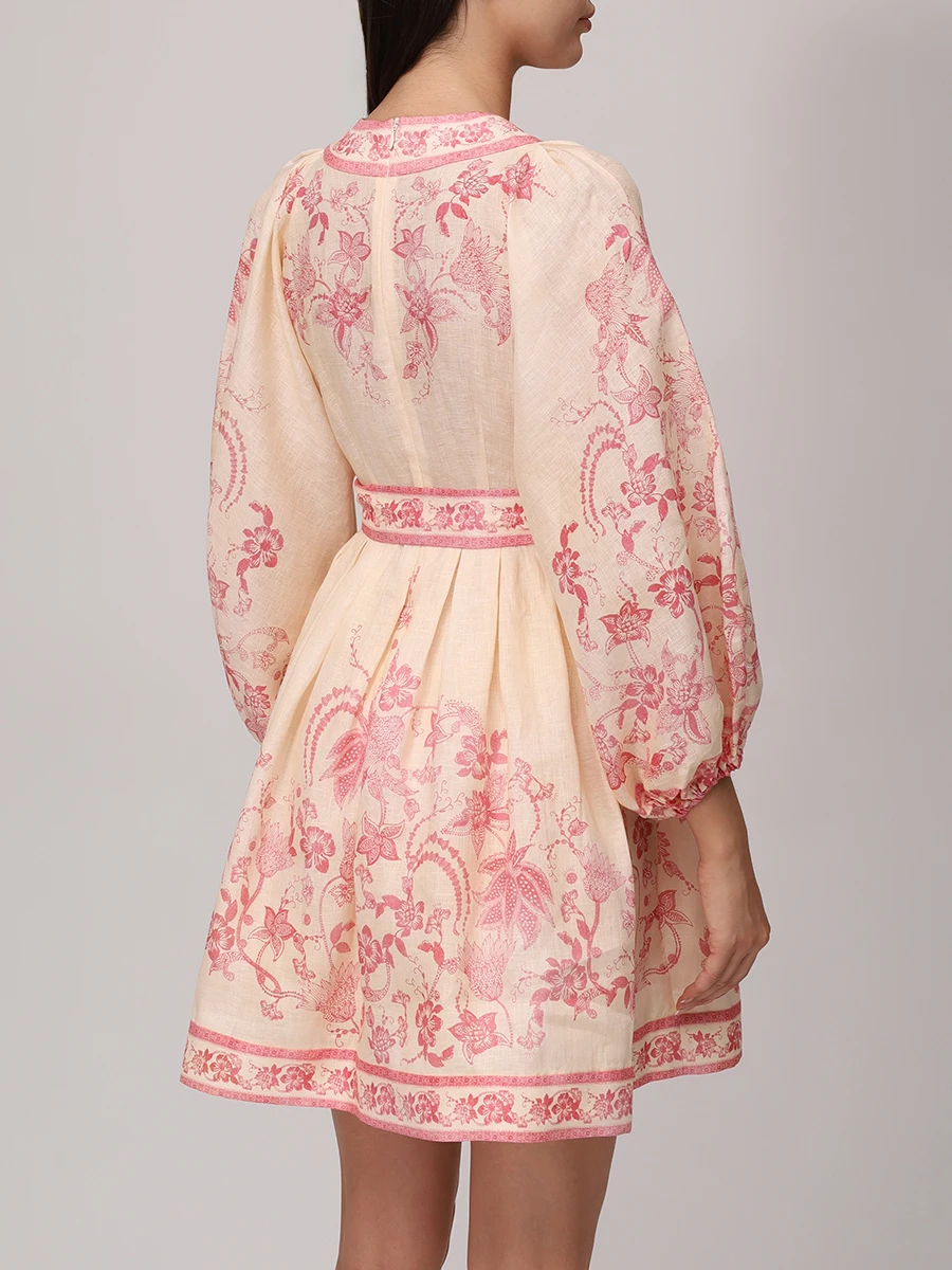 Платье льняное