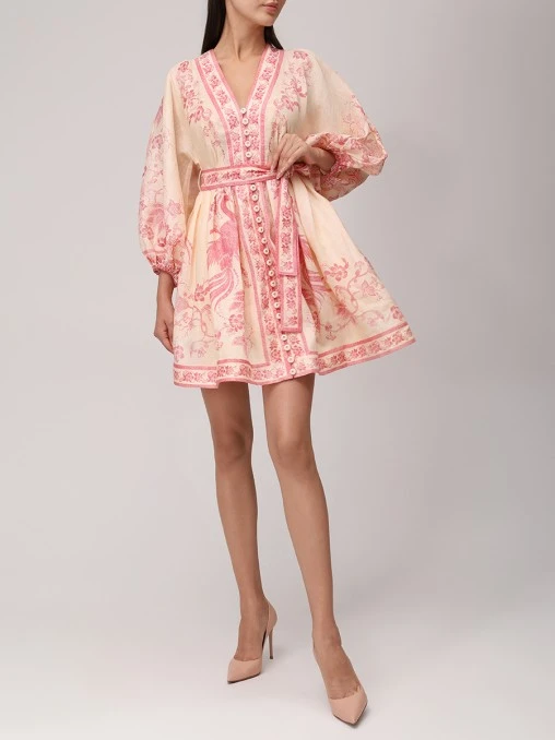 Платье льняное ZIMMERMANN