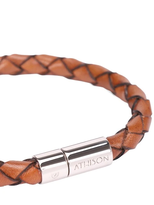 Браслет кожаный ATHISON