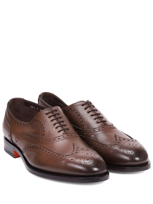 Оксфорды кожаные SANTONI