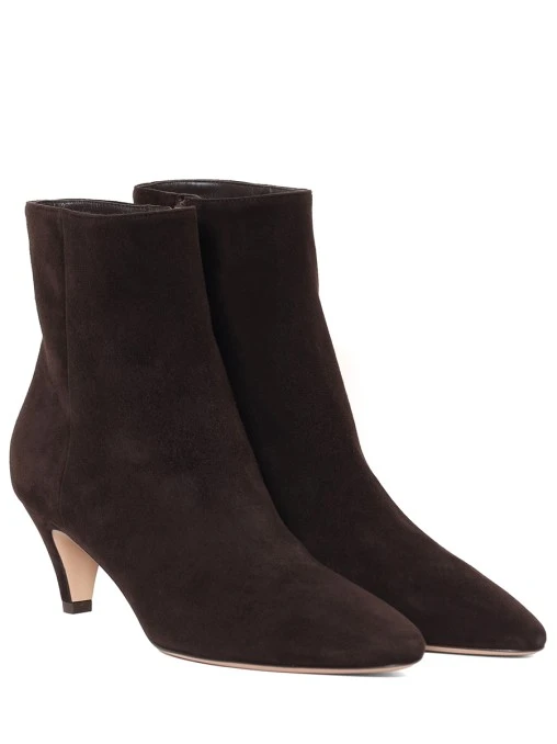 Ботильоны замшевые Amelia GIANVITO ROSSI