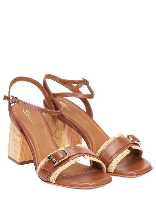 Босоножки кожаные SANTONI