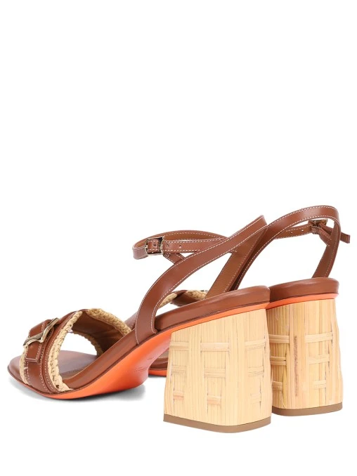 Босоножки кожаные SANTONI