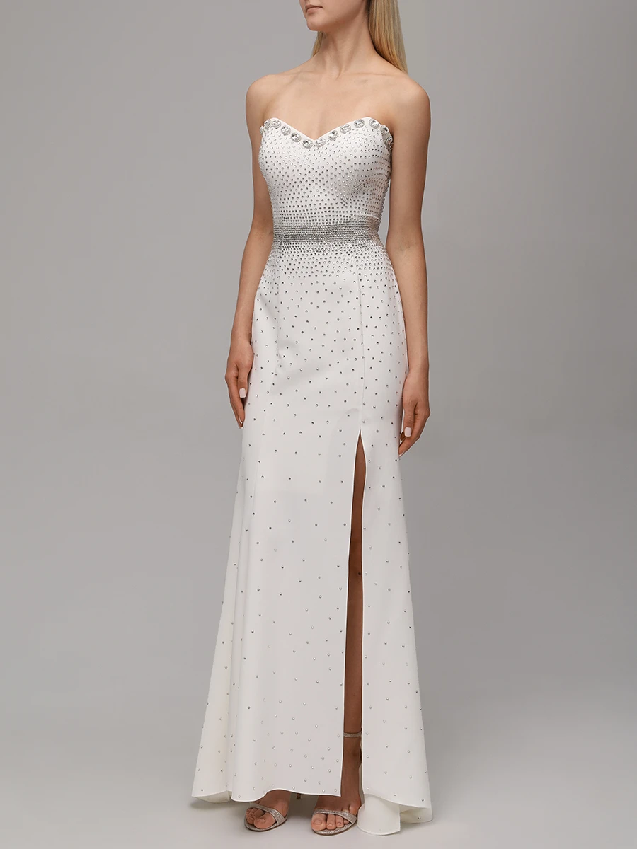 Платье с кристаллами