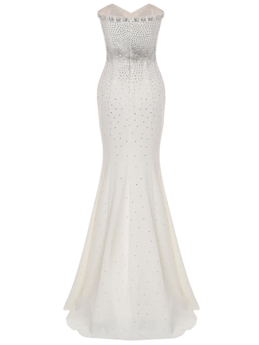 Платье с кристаллами