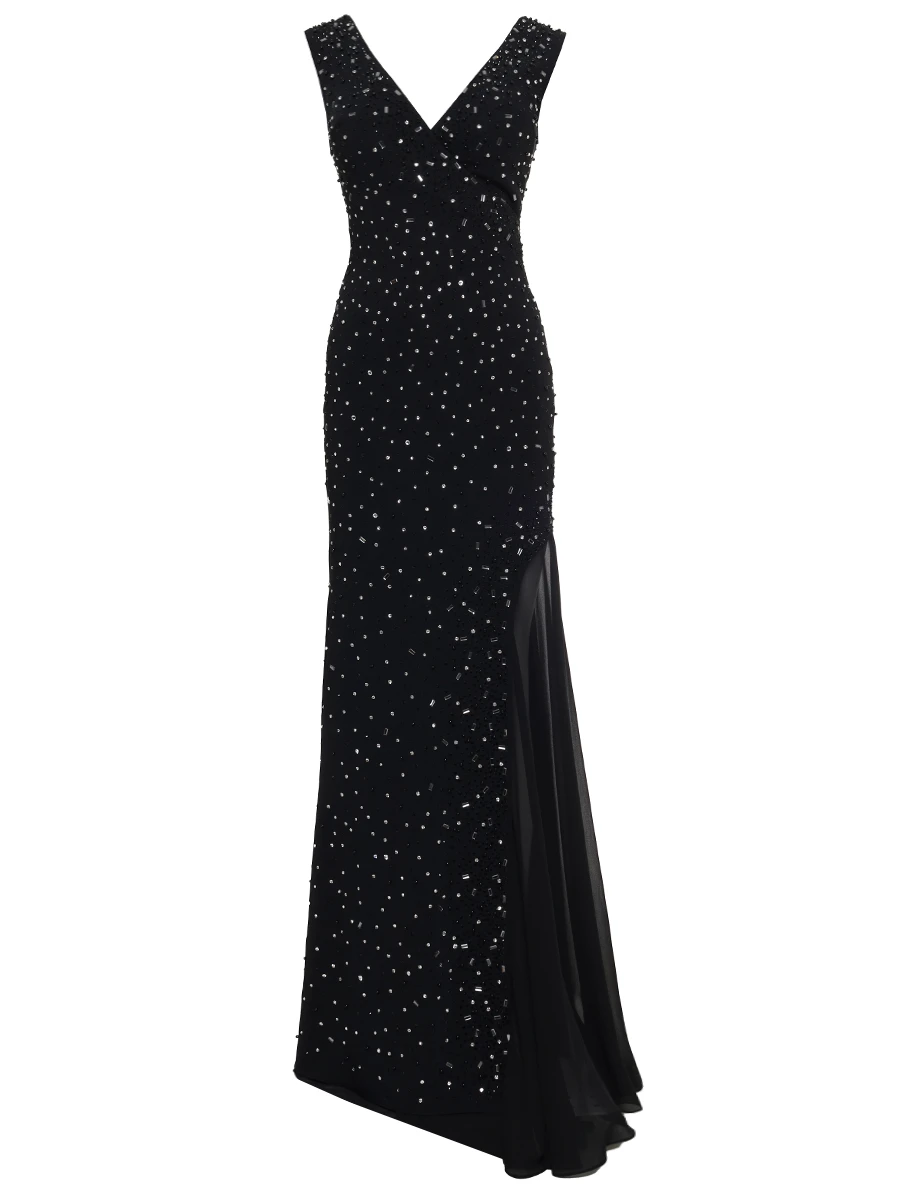 Платье с кристаллами