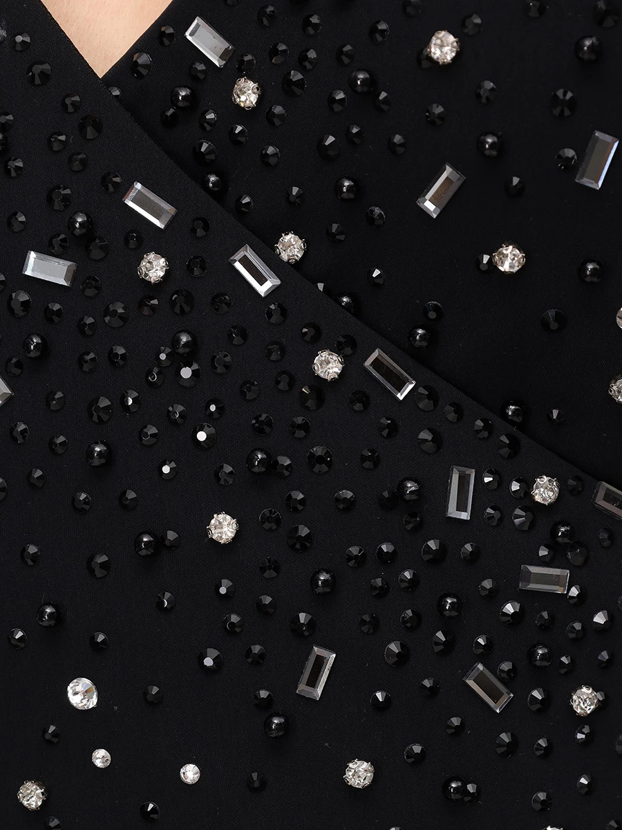 Платье с кристаллами