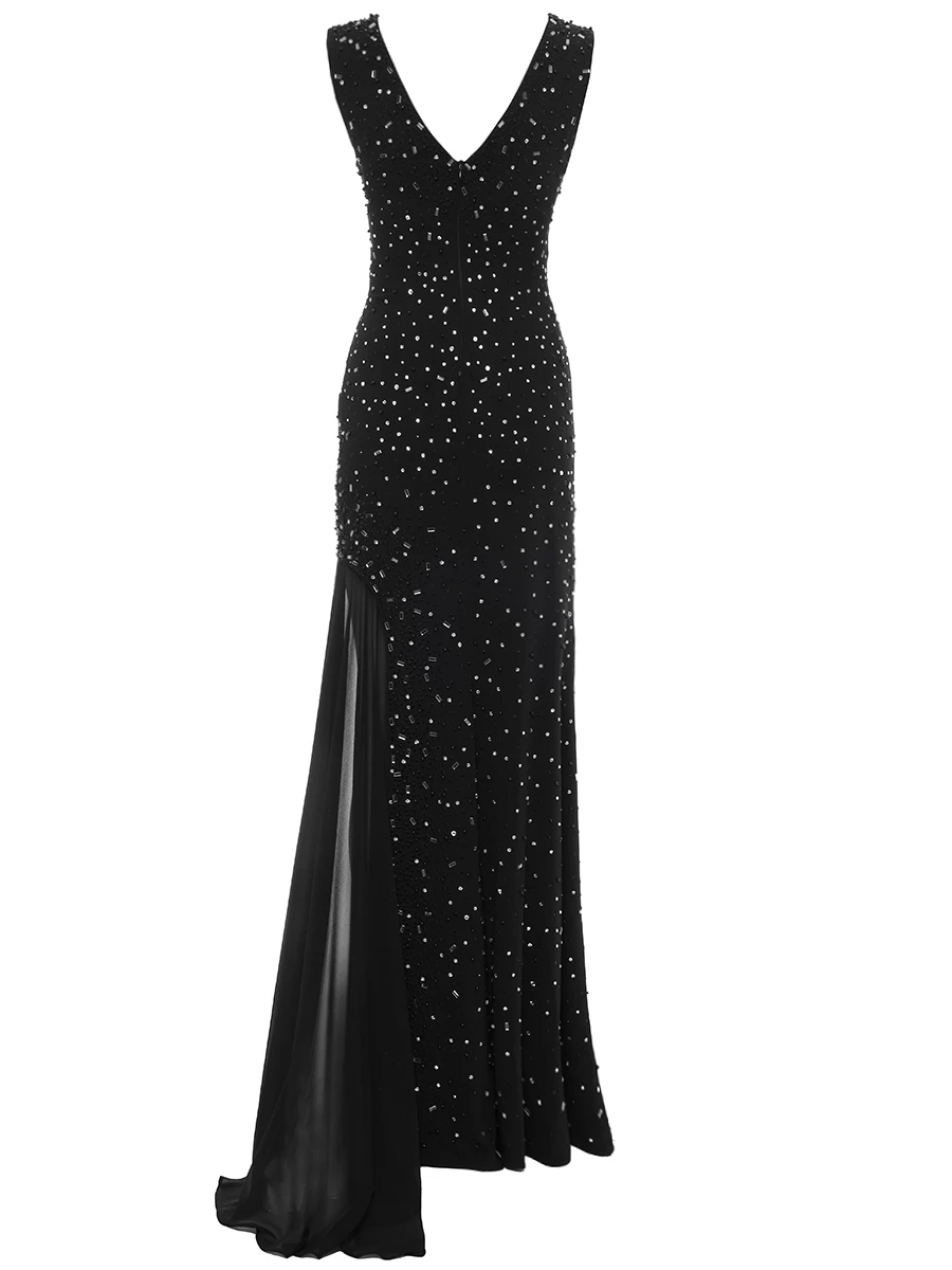 Платье с кристаллами