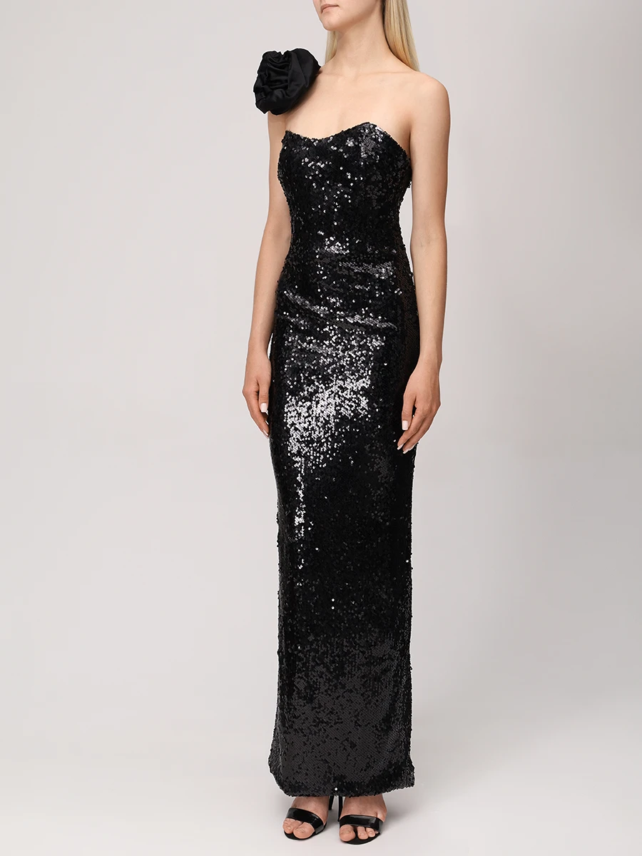 Платье с пайетками