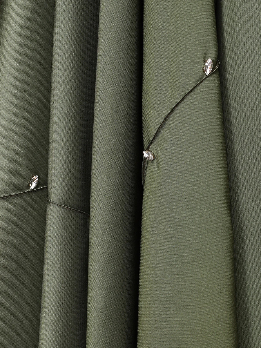 Платье атласное