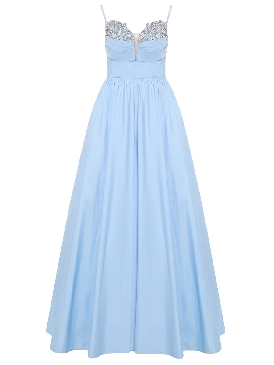 Платье с кристаллами