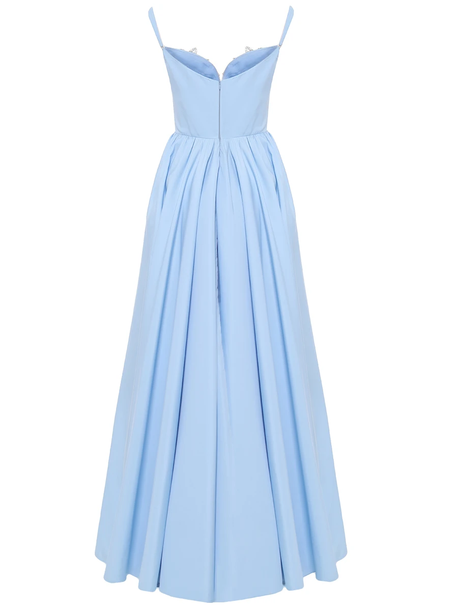 Платье с кристаллами