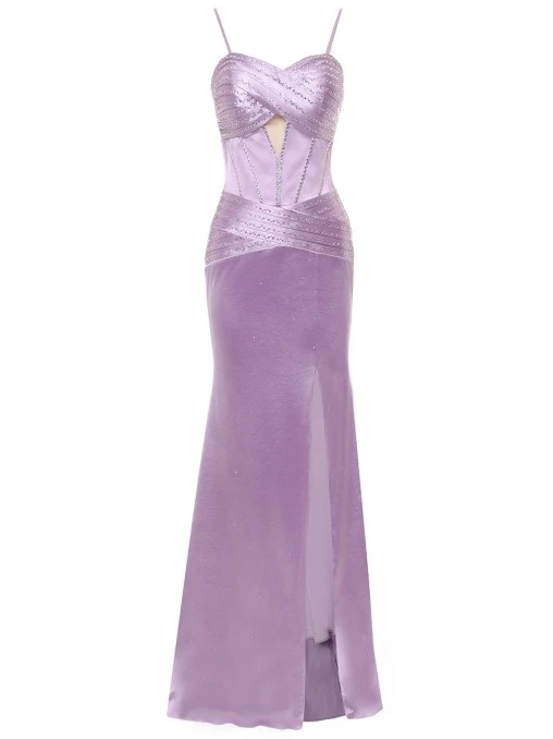 Платье атласное LEI LUI