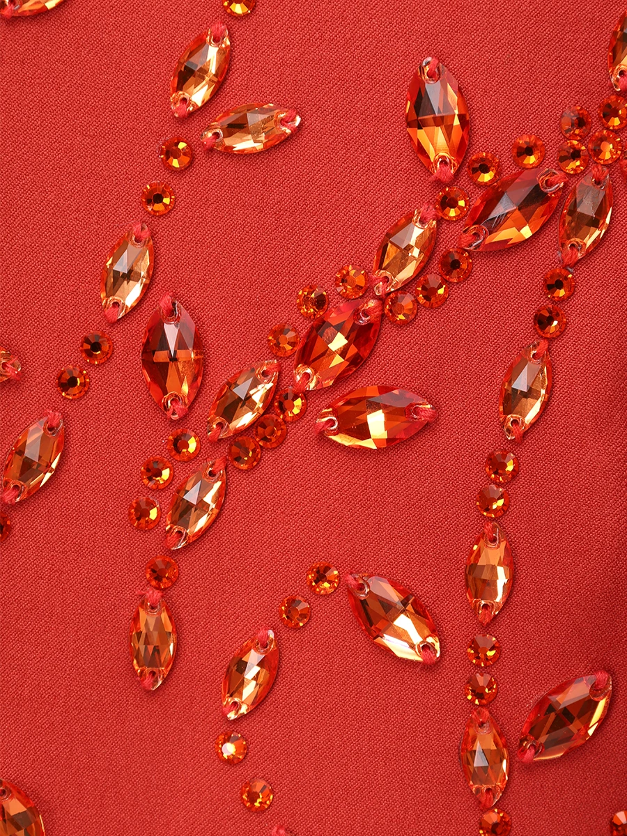 Пиджак с кристаллами