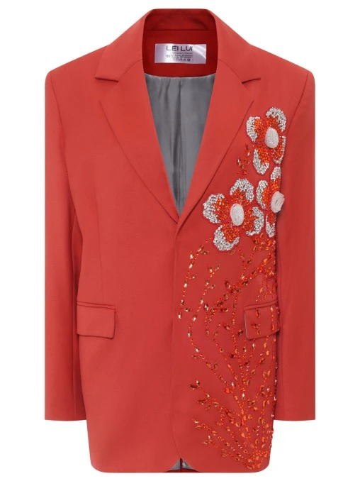 Пиджак с кристаллами LEI LUI