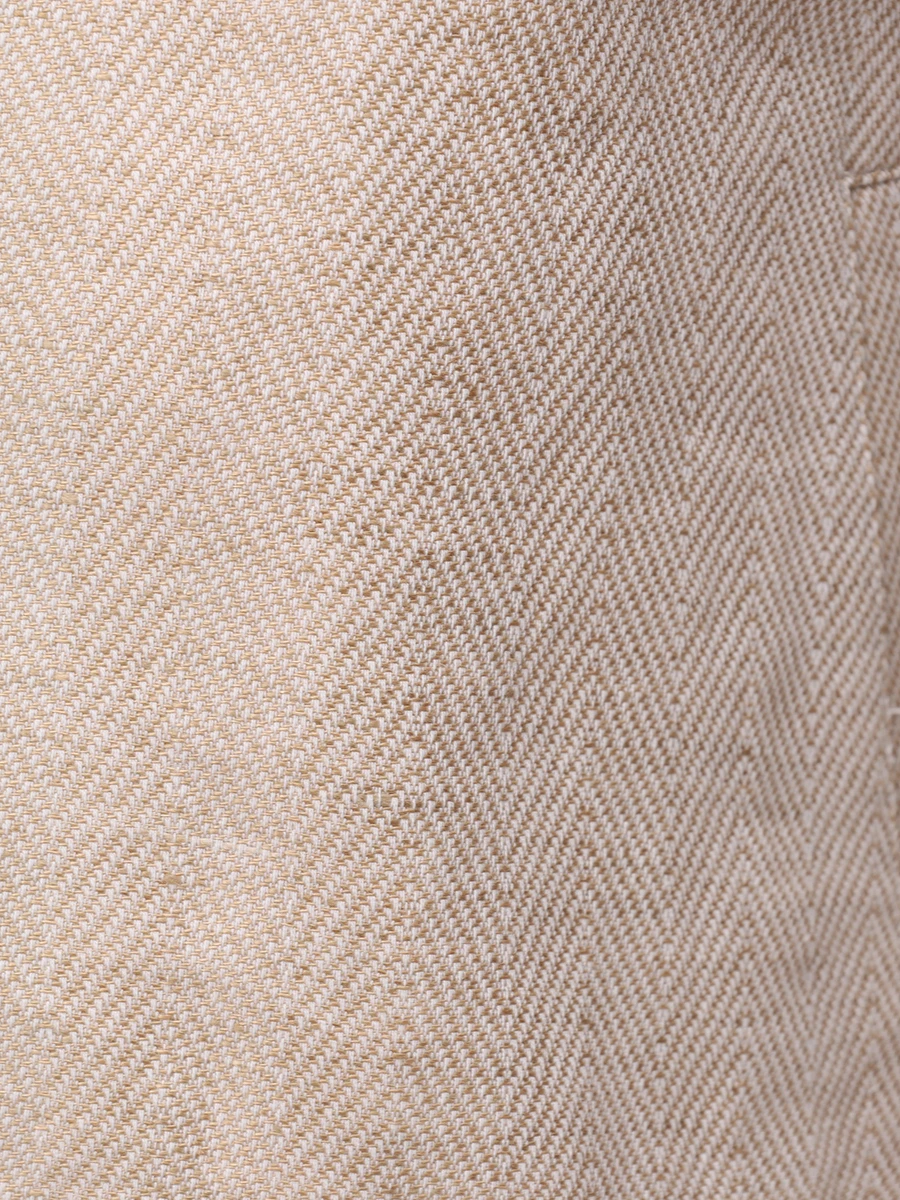 Бомбер из хлопка и льна