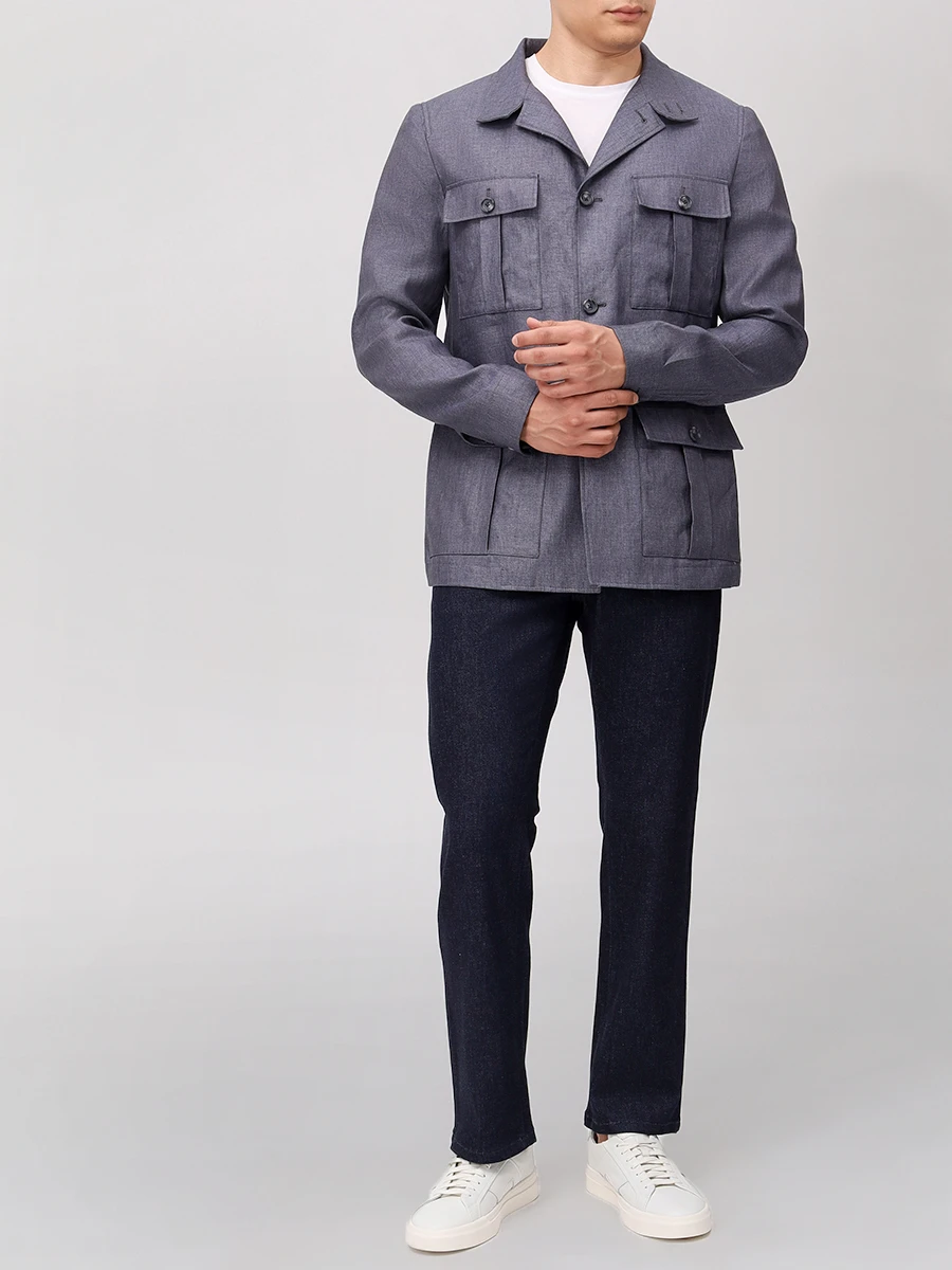 Ветровка льняная